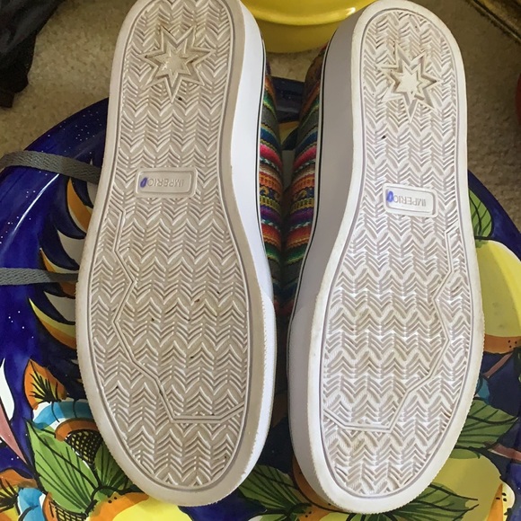 Very cool Cloth Baja Multi colored Print Sneakers - Picture 5 of 13